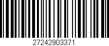 Código de barras (EAN, GTIN, SKU, ISBN): '27242903371'