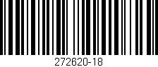 Código de barras (EAN, GTIN, SKU, ISBN): '272620-18'