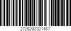 Código de barras (EAN, GTIN, SKU, ISBN): '2728292321457'