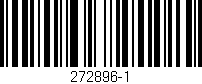 Código de barras (EAN, GTIN, SKU, ISBN): '272896-1'
