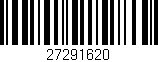Código de barras (EAN, GTIN, SKU, ISBN): '27291620'
