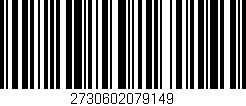 Código de barras (EAN, GTIN, SKU, ISBN): '2730602079149'