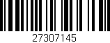 Código de barras (EAN, GTIN, SKU, ISBN): '27307145'
