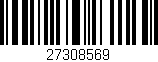 Código de barras (EAN, GTIN, SKU, ISBN): '27308569'