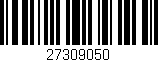 Código de barras (EAN, GTIN, SKU, ISBN): '27309050'