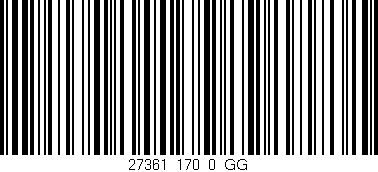 Código de barras (EAN, GTIN, SKU, ISBN): '27361_170_0_GG'