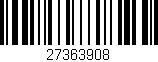 Código de barras (EAN, GTIN, SKU, ISBN): '27363908'