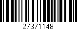 Código de barras (EAN, GTIN, SKU, ISBN): '27371148'