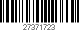 Código de barras (EAN, GTIN, SKU, ISBN): '27371723'