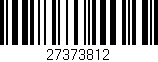Código de barras (EAN, GTIN, SKU, ISBN): '27373812'