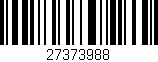 Código de barras (EAN, GTIN, SKU, ISBN): '27373988'
