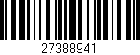 Código de barras (EAN, GTIN, SKU, ISBN): '27388941'
