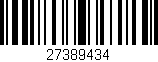 Código de barras (EAN, GTIN, SKU, ISBN): '27389434'