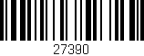 Código de barras (EAN, GTIN, SKU, ISBN): '27390'