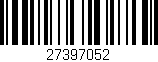 Código de barras (EAN, GTIN, SKU, ISBN): '27397052'