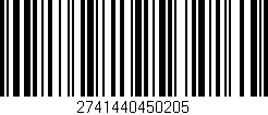 Código de barras (EAN, GTIN, SKU, ISBN): '2741440450205'