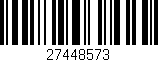 Código de barras (EAN, GTIN, SKU, ISBN): '27448573'