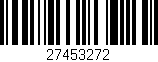 Código de barras (EAN, GTIN, SKU, ISBN): '27453272'