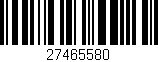 Código de barras (EAN, GTIN, SKU, ISBN): '27465580'