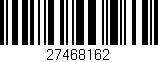 Código de barras (EAN, GTIN, SKU, ISBN): '27468162'