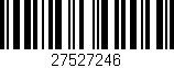 Código de barras (EAN, GTIN, SKU, ISBN): '27527246'