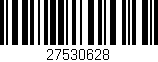 Código de barras (EAN, GTIN, SKU, ISBN): '27530628'