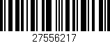Código de barras (EAN, GTIN, SKU, ISBN): '27556217'