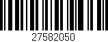 Código de barras (EAN, GTIN, SKU, ISBN): '27582050'