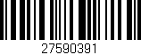 Código de barras (EAN, GTIN, SKU, ISBN): '27590391'