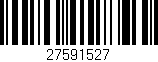 Código de barras (EAN, GTIN, SKU, ISBN): '27591527'