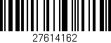 Código de barras (EAN, GTIN, SKU, ISBN): '27614162'