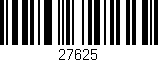 Código de barras (EAN, GTIN, SKU, ISBN): '27625'