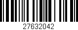 Código de barras (EAN, GTIN, SKU, ISBN): '27632042'
