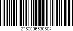 Código de barras (EAN, GTIN, SKU, ISBN): '2763886660604'