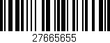 Código de barras (EAN, GTIN, SKU, ISBN): '27665655'