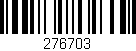 Código de barras (EAN, GTIN, SKU, ISBN): '276703'