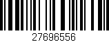 Código de barras (EAN, GTIN, SKU, ISBN): '27696556'