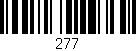 Código de barras (EAN, GTIN, SKU, ISBN): '277'