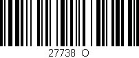Código de barras (EAN, GTIN, SKU, ISBN): '27738_O'