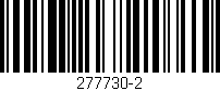 Código de barras (EAN, GTIN, SKU, ISBN): '277730-2'