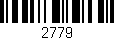 Código de barras (EAN, GTIN, SKU, ISBN): '2779'