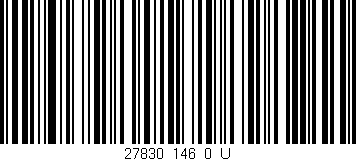 Código de barras (EAN, GTIN, SKU, ISBN): '27830_146_0_U'