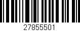 Código de barras (EAN, GTIN, SKU, ISBN): '27855501'