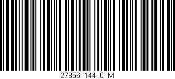 Código de barras (EAN, GTIN, SKU, ISBN): '27856_144_0_M'