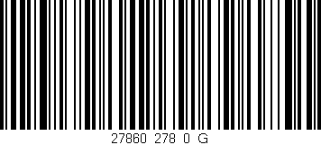Código de barras (EAN, GTIN, SKU, ISBN): '27860_278_0_G'