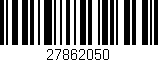 Código de barras (EAN, GTIN, SKU, ISBN): '27862050'