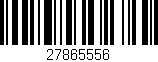 Código de barras (EAN, GTIN, SKU, ISBN): '27865556'