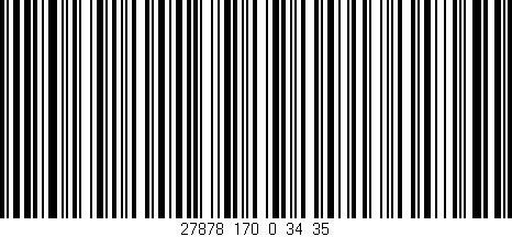 Código de barras (EAN, GTIN, SKU, ISBN): '27878_170_0_34/35'