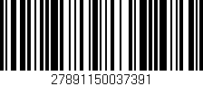 Código de barras (EAN, GTIN, SKU, ISBN): '27891150037391'