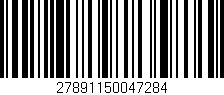 Código de barras (EAN, GTIN, SKU, ISBN): '27891150047284'